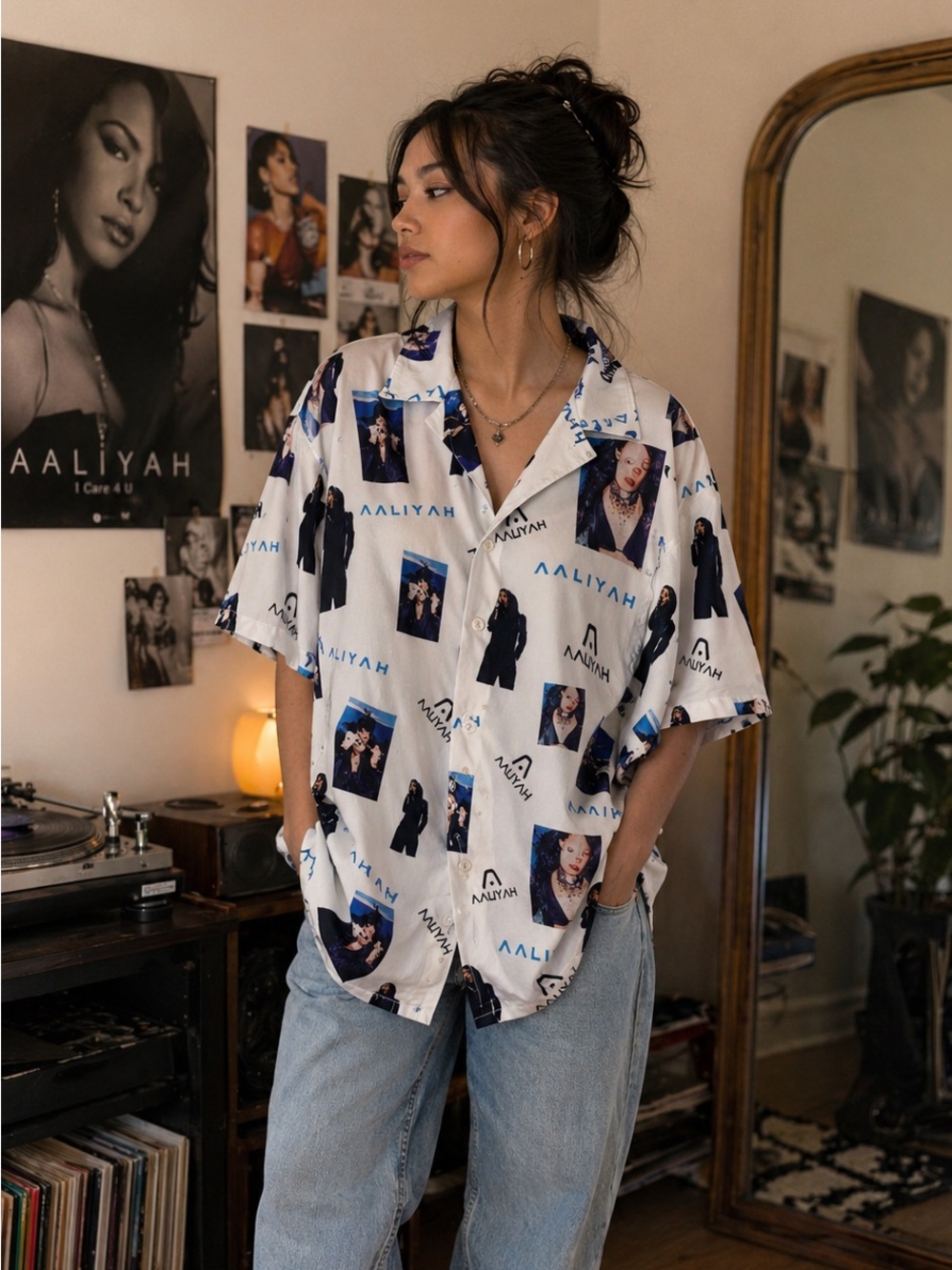 Graphic shirt - Black and White